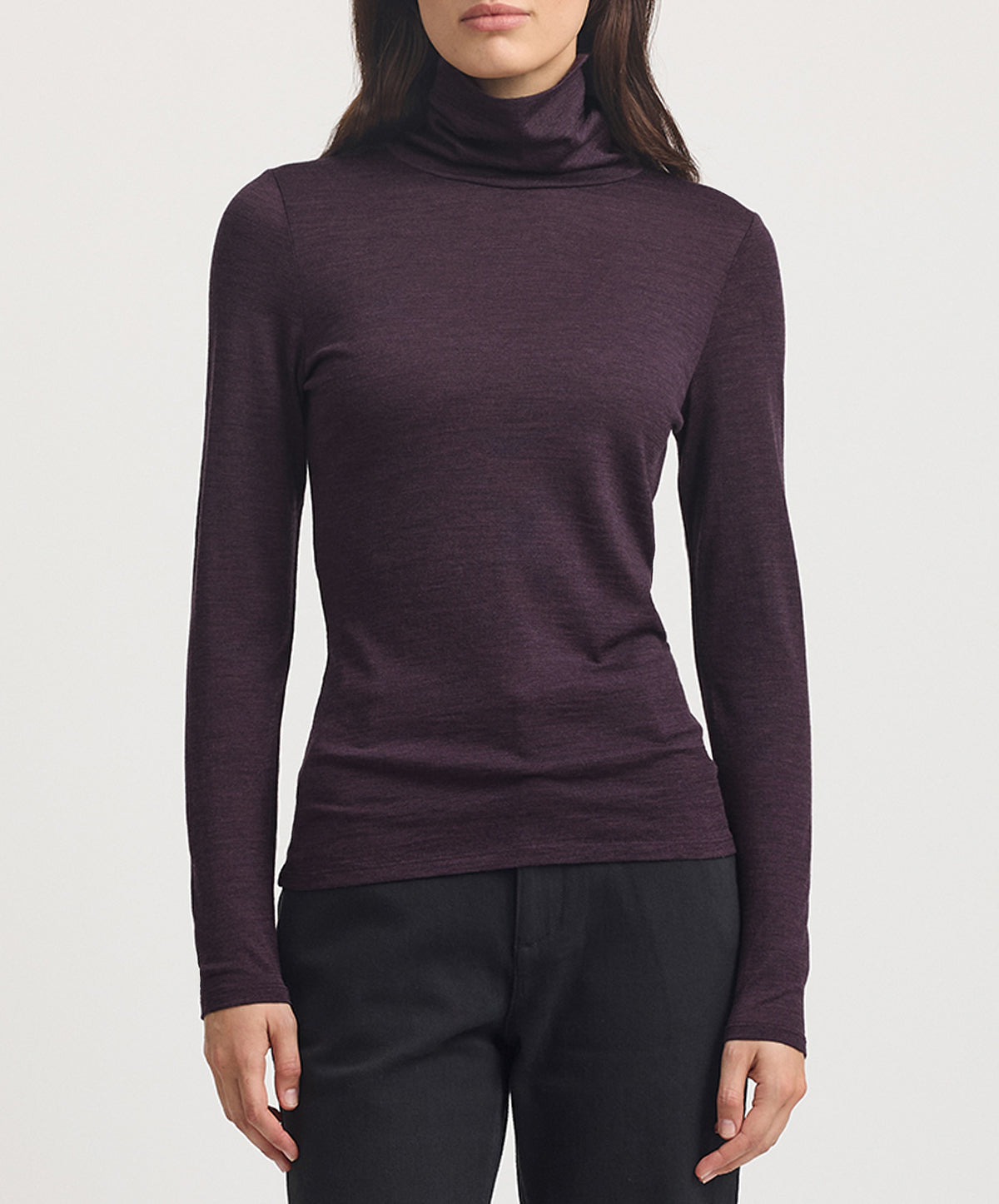 Turtle Neck Merino Tee