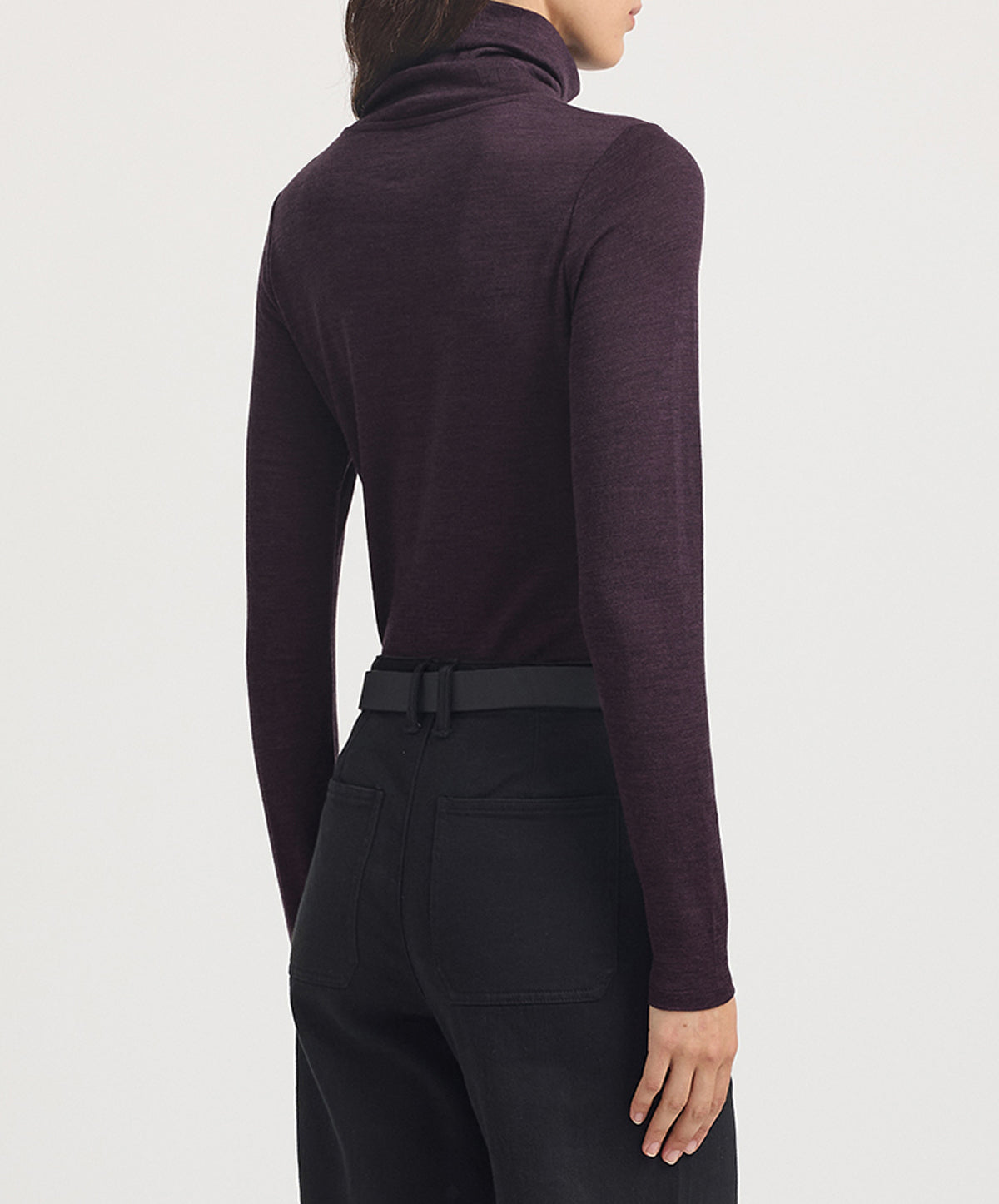 Turtle Neck Merino Tee