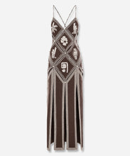 Load image into Gallery viewer, Leandra Corded Slip Midi Dress