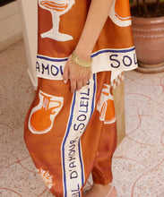 Load image into Gallery viewer, Soleil D&#39;Amour Tapered Silk Pant