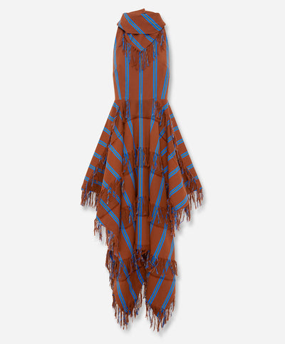 Noura Fringe Midi Dress