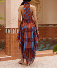 Load image into Gallery viewer, Noura Fringe Midi Dress