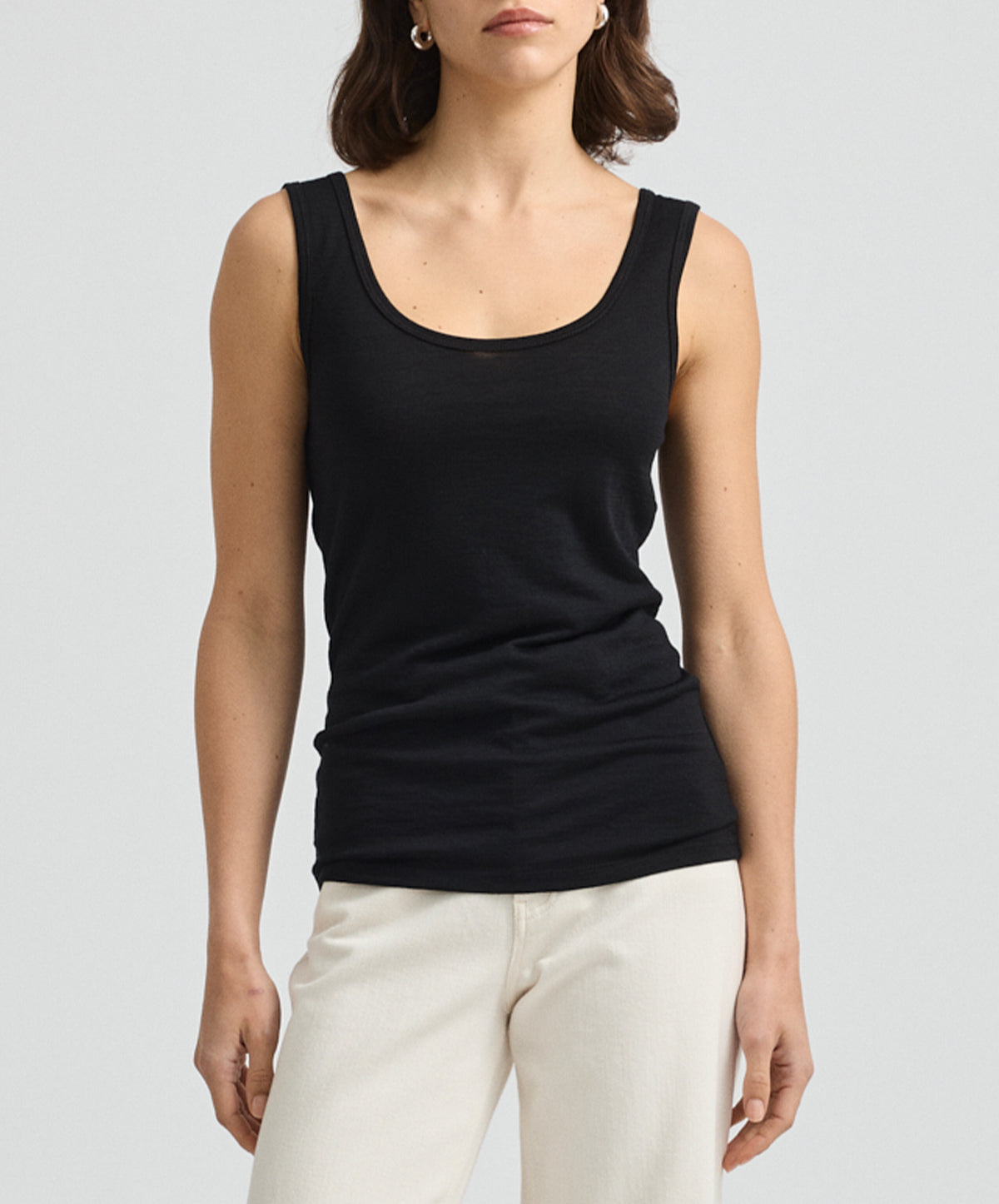 Scoop Merino Tank