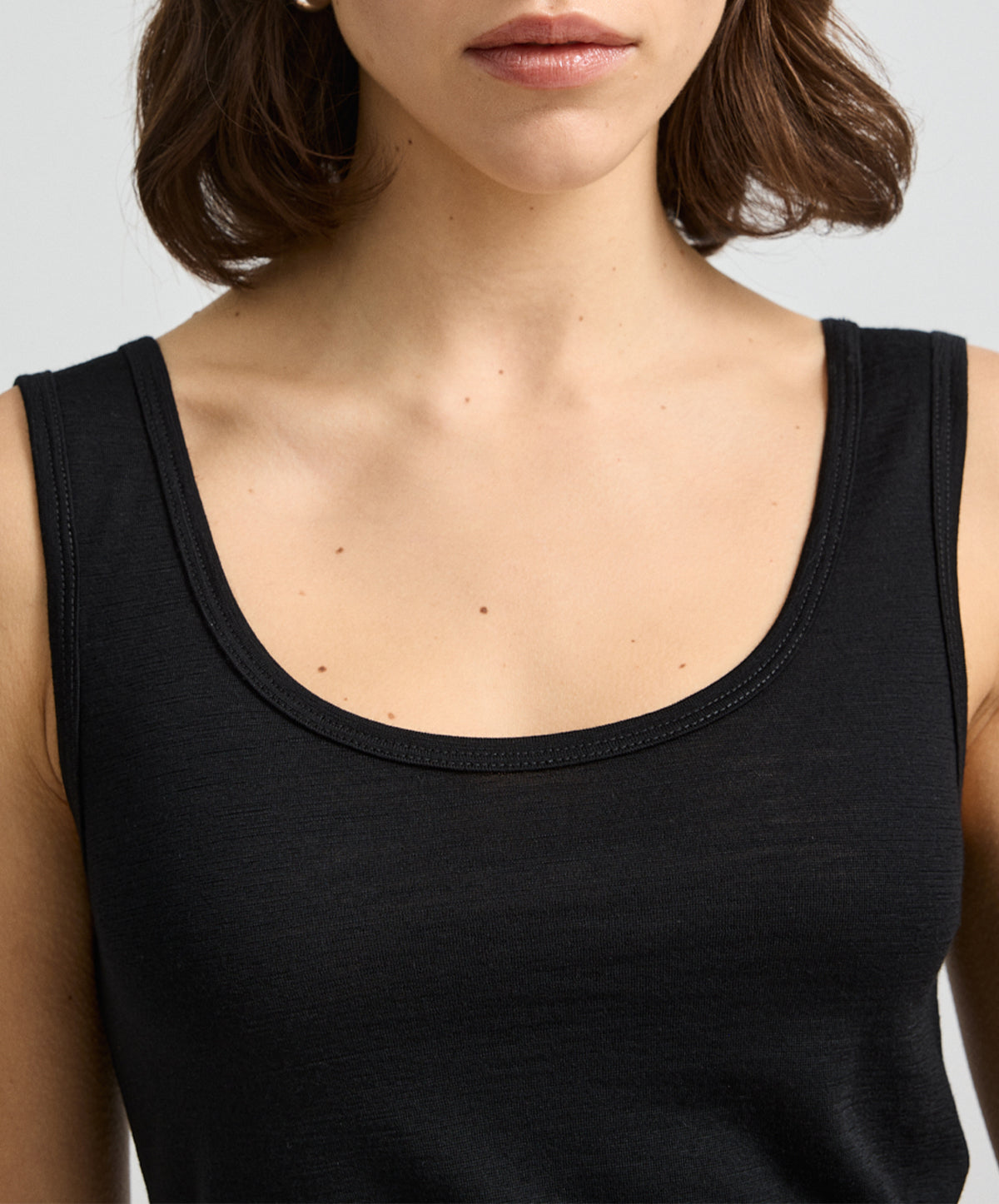 Scoop Merino Tank