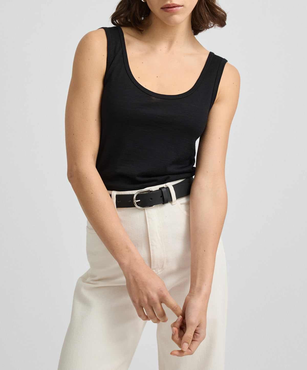 Scoop Merino Tank