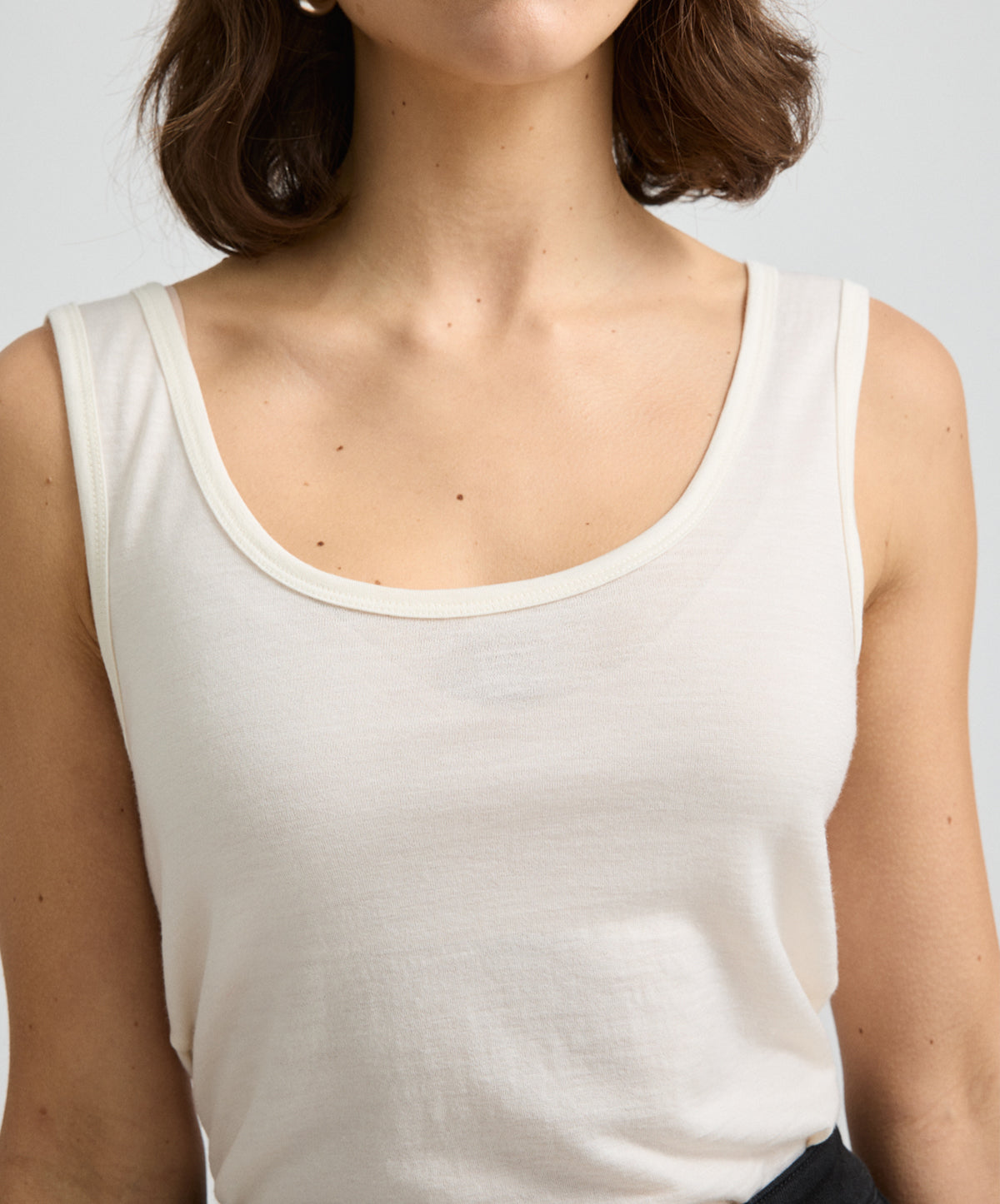 Scoop Merino Tank