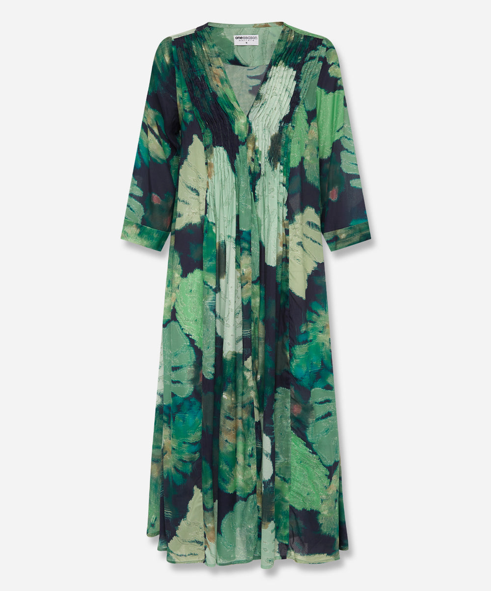 Monstera Night Mia Dress