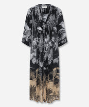 Load image into Gallery viewer, Midnight Palm Mia Dress