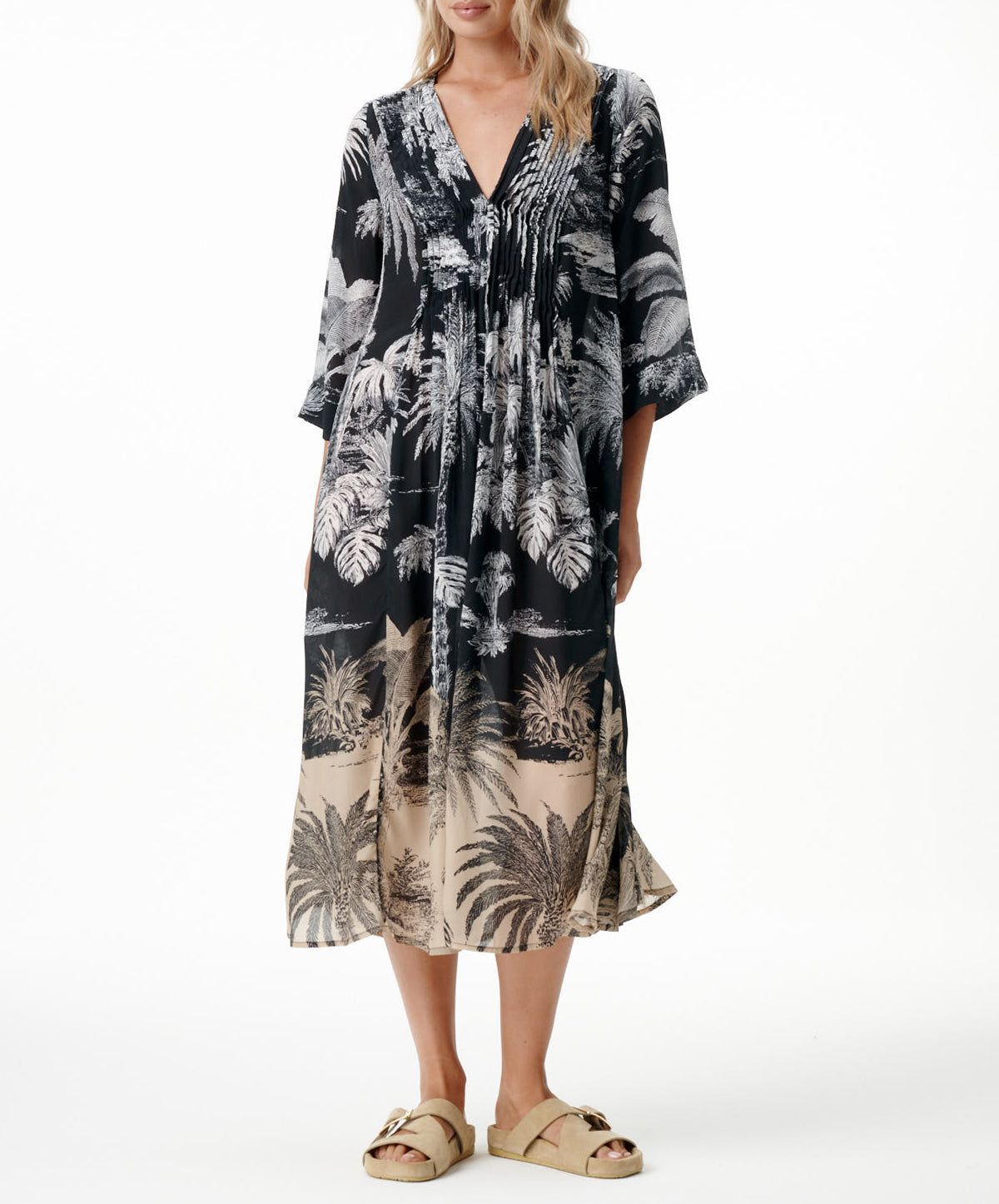 Midnight Palm Mia Dress