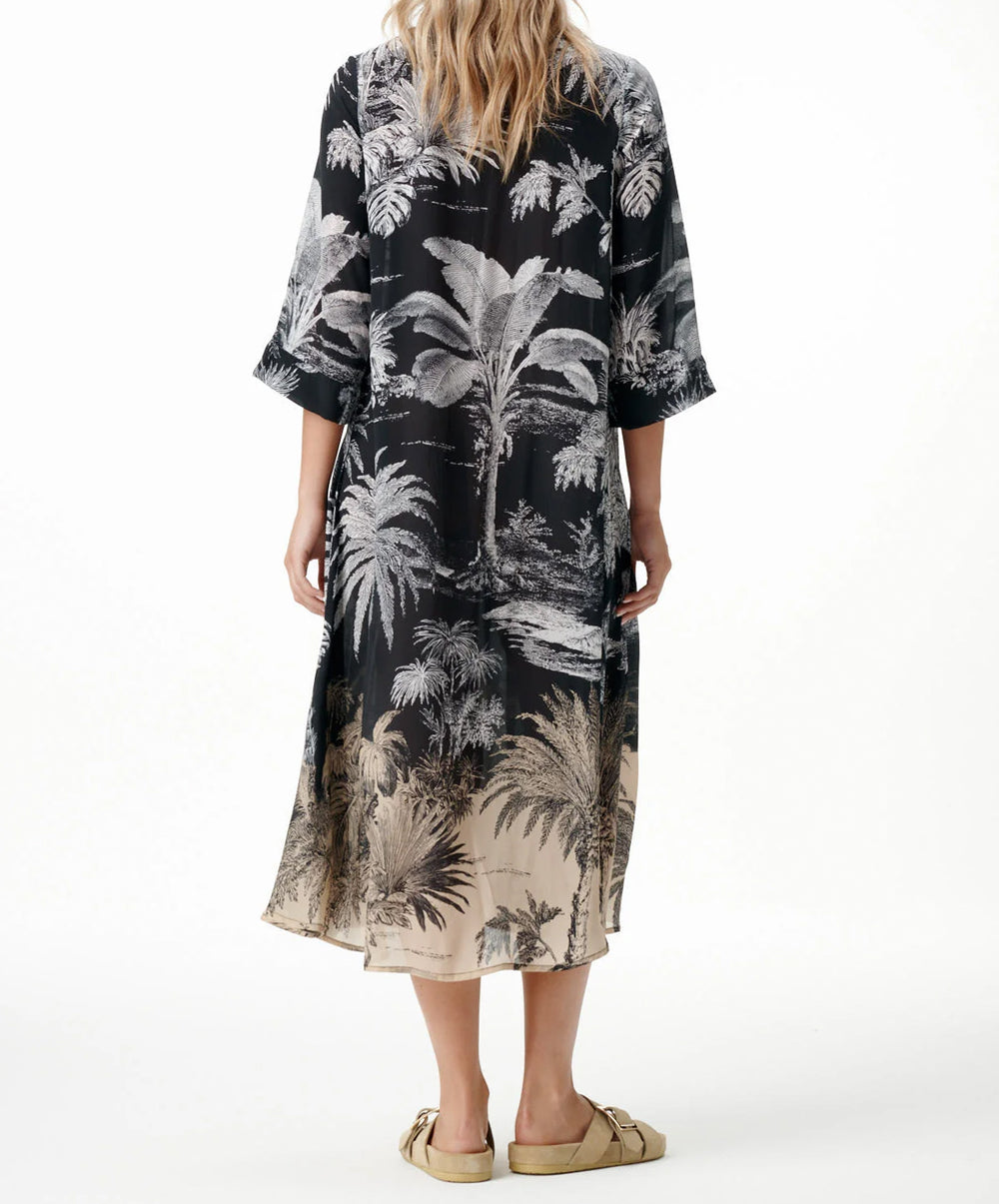 Midnight Palm Mia Dress