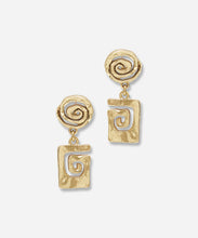 Load image into Gallery viewer, Le Jardin Spiral Earrings