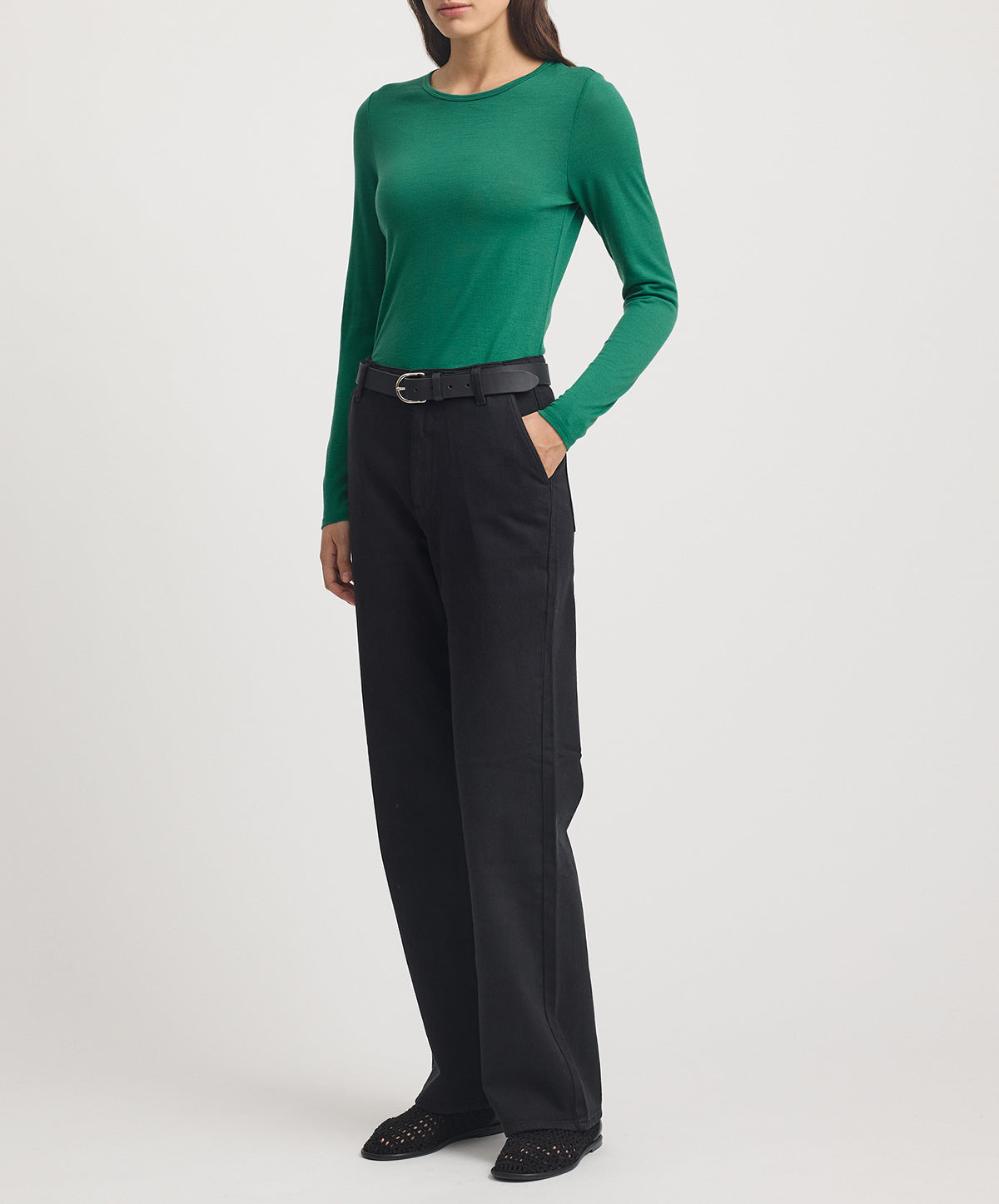 Crew Merino Tee