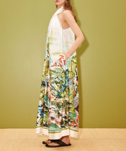 Load image into Gallery viewer, Jungle Boogie Silk Halter Dress
