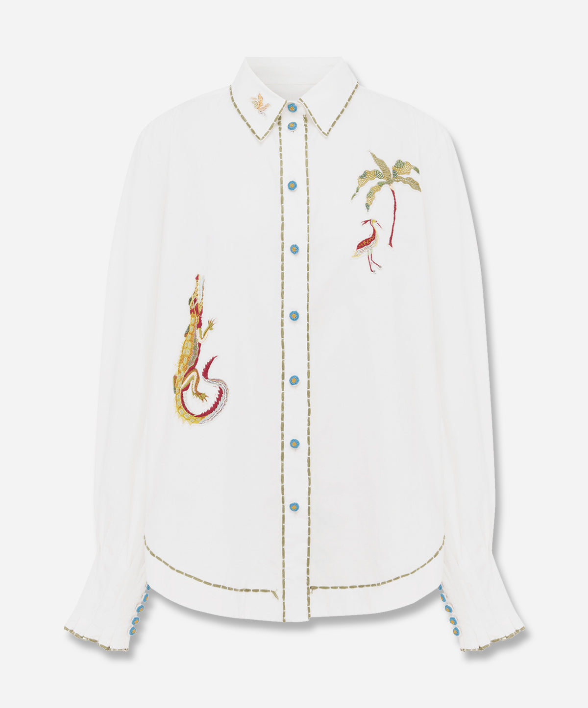 Camelia Embellished Shirt