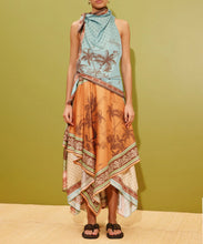 Load image into Gallery viewer, Alberta Scarf Midi Dress