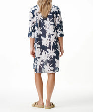 Load image into Gallery viewer, Indigo Leaf Middy Daisy Dress