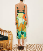 Load image into Gallery viewer, Mokshini Beaded Fringe Midi Dress