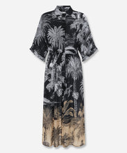 Load image into Gallery viewer, Midnight Palm Jasmine Dress