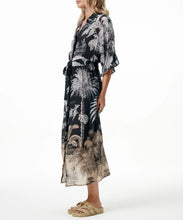 Load image into Gallery viewer, Midnight Palm Jasmine Dress