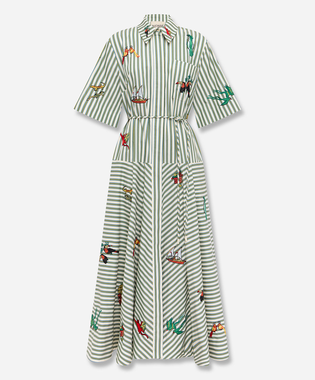 Bisou Embroidered Shirtdress | The Forme Bisou Embroidered Shirtdress | The Forme