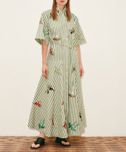 Load image into Gallery viewer, Bisou Embroidered Shirtdress