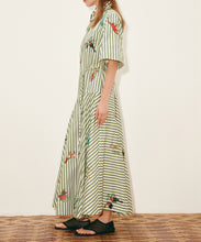 Load image into Gallery viewer, Bisou Embroidered Shirtdress