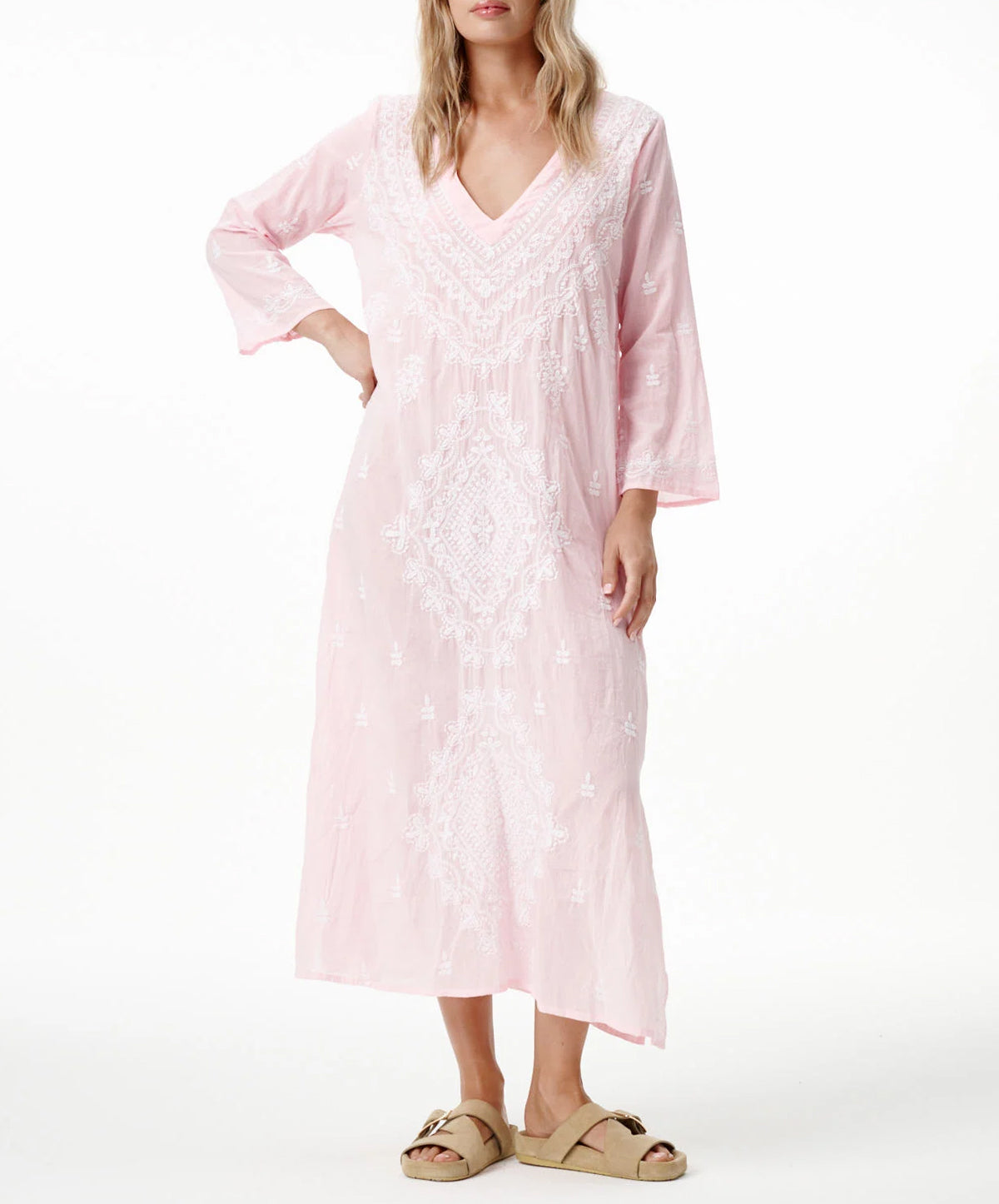 Goa Embroidery Long Goa Dress