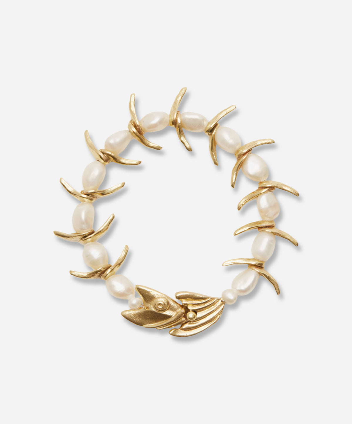 Calypso Pearl Fish Bracelet