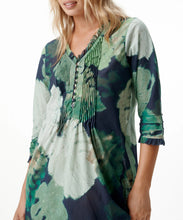 Load image into Gallery viewer, Monstera Night Long Poppy Dress