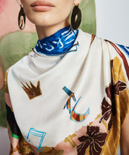 Load image into Gallery viewer, Tangible Love Silk Scarf