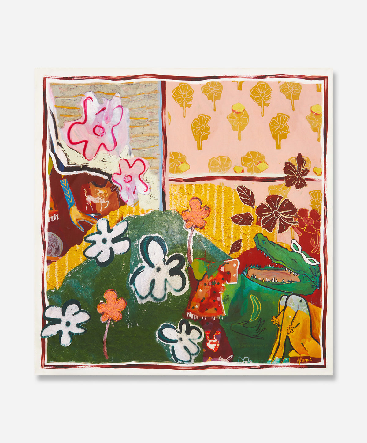Mlak Silk Scarf