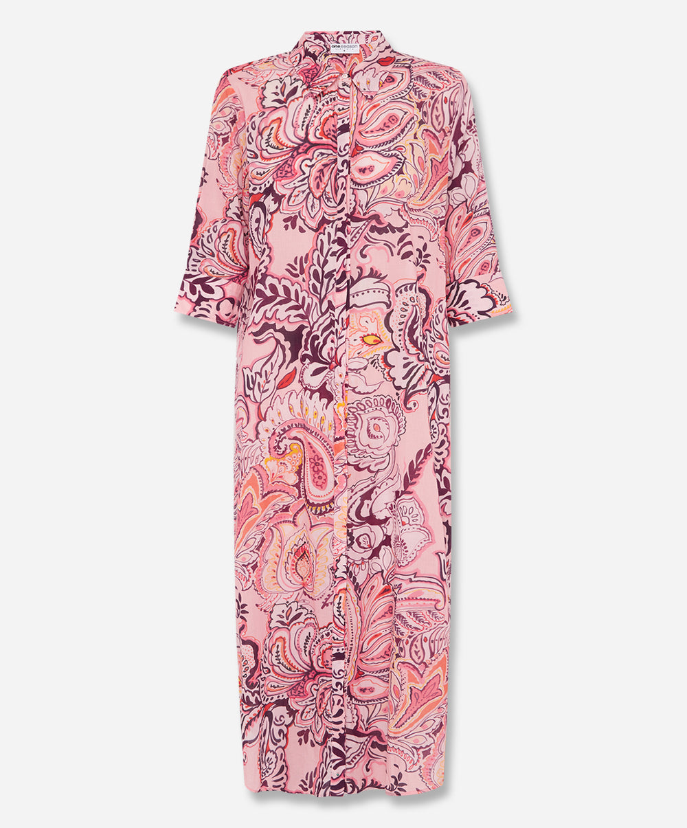 Rosewater Paisley Long Daisy Dress