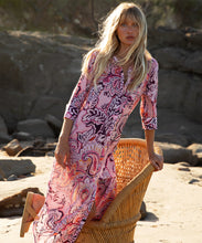 Load image into Gallery viewer, Rosewater Paisley Long Daisy Dress