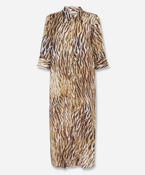 Savanna Long Daisy Dress