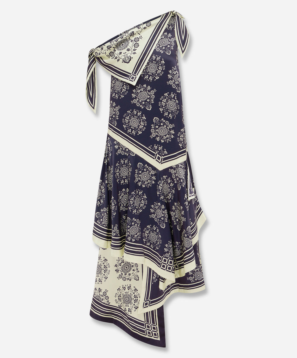 Banderra Silk Scarf Dress
