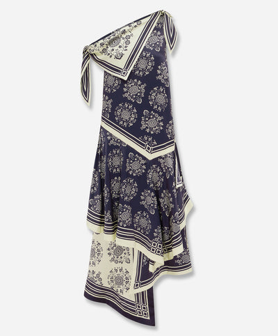 Banderra Silk Scarf Dress