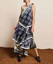 Load image into Gallery viewer, Banderra Silk Scarf Dress