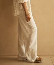 Load image into Gallery viewer, BIANCA Lace Trim Straight Leg Pant