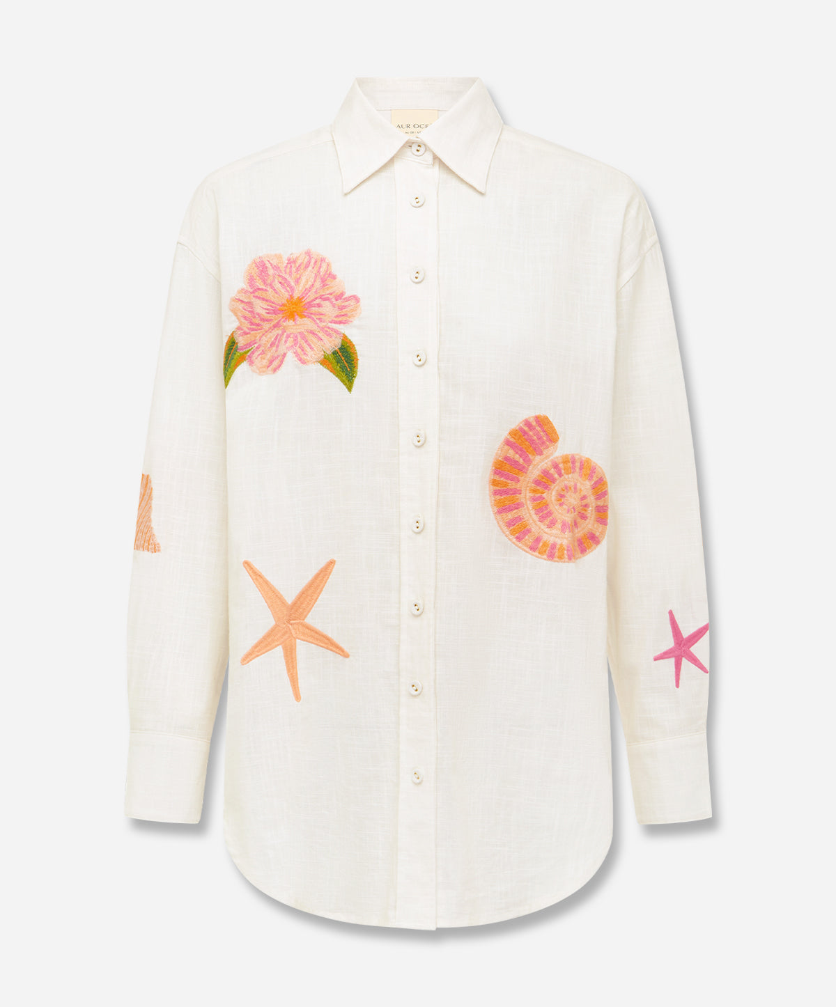 ALCIO EMBROIDERED Long Sleeve Shirt