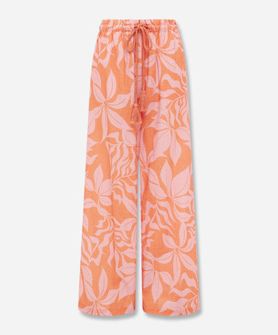 BRASILE Gathered Wide Leg Pant