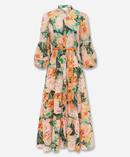 Load image into Gallery viewer, IBISCO Button Through Tiered Maxi Dress