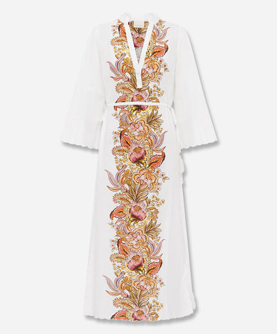 BEL FIORE TRELLIS Scallop Tunic Dress | The Forme BEL FIORE TRELLIS Scallop Tunic Dress | The Forme