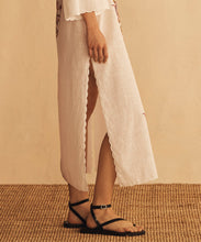 Load image into Gallery viewer, BEL FIORE TRELLIS Scallop Tunic Dress