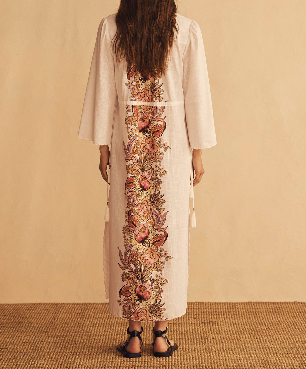 BEL FIORE TRELLIS Scallop Tunic Dress