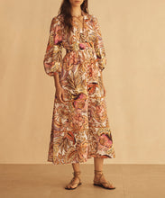 Load image into Gallery viewer, BEL FIORE Blouson Tiered Midi Dress