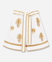 Load image into Gallery viewer, DALLA PALMA EMBROIDERED Resort Short