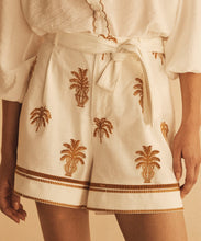 Load image into Gallery viewer, DALLA PALMA EMBROIDERED Resort Short