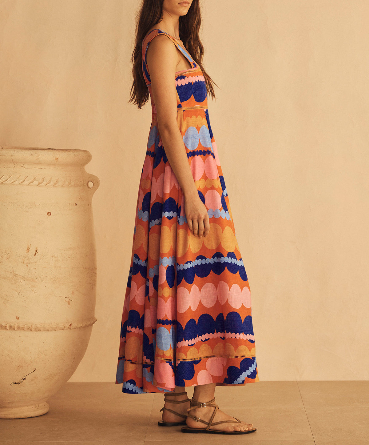 TROVAMI Bias Maxi Dress