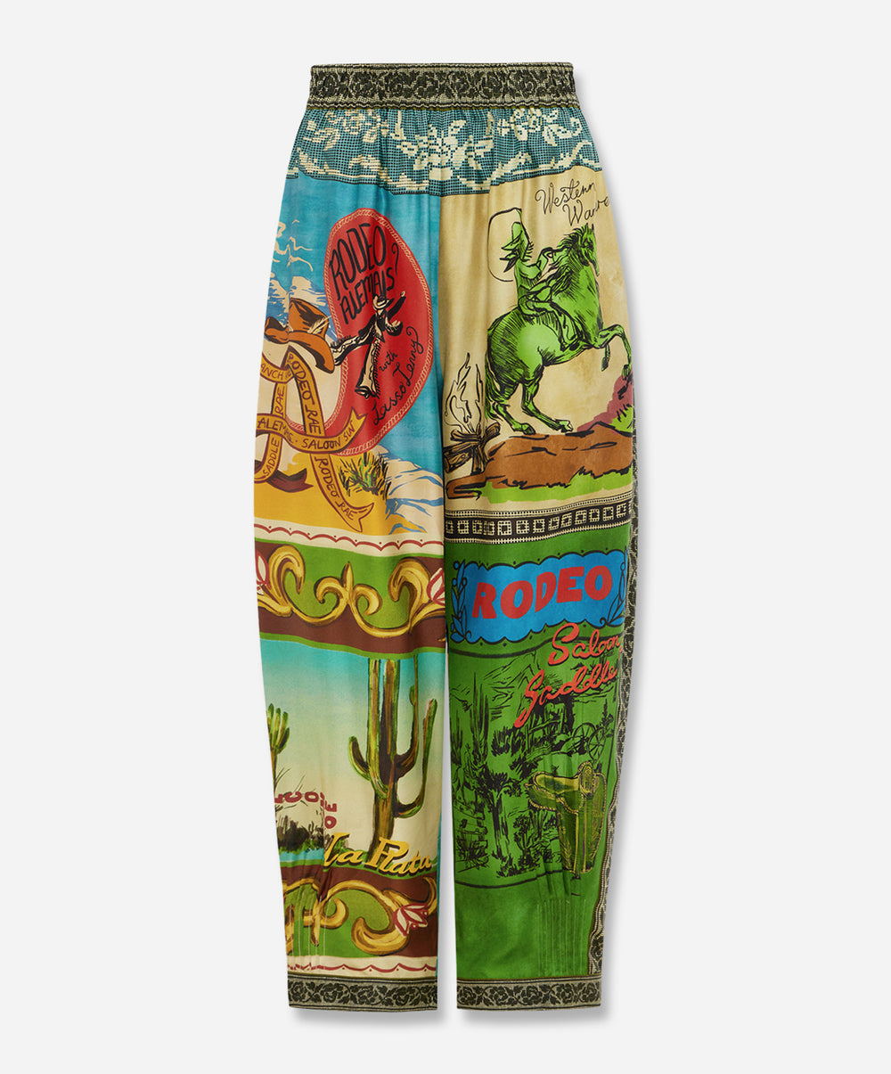 Ace Tapered Silk Pant