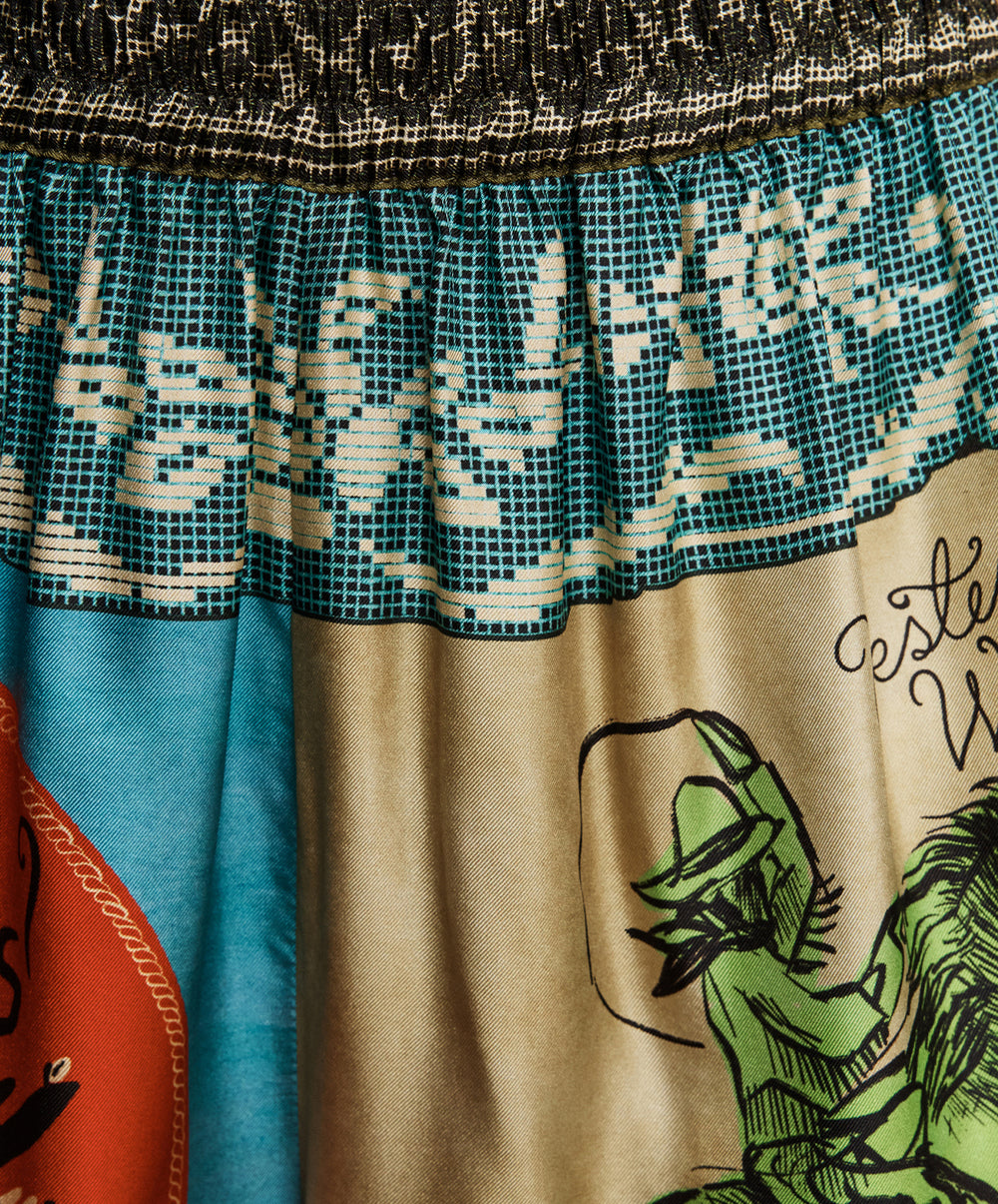 Ace Tapered Silk Pant
